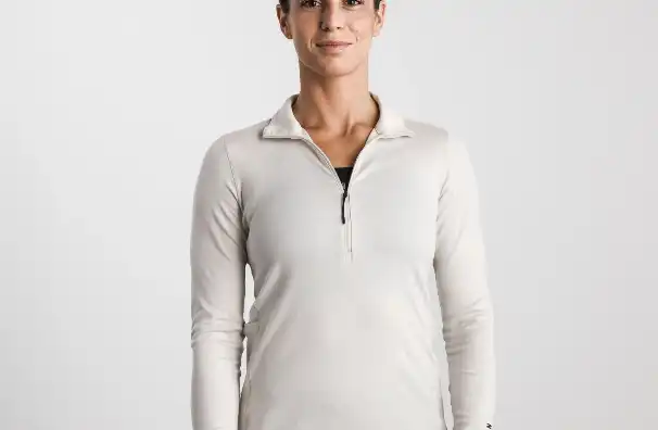 WOMEN'S BLENDED MERINO WOOL 1/4 ZIP