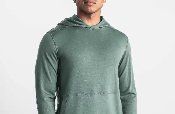MEN'S BLENDED MERINO WOOL HOODIE